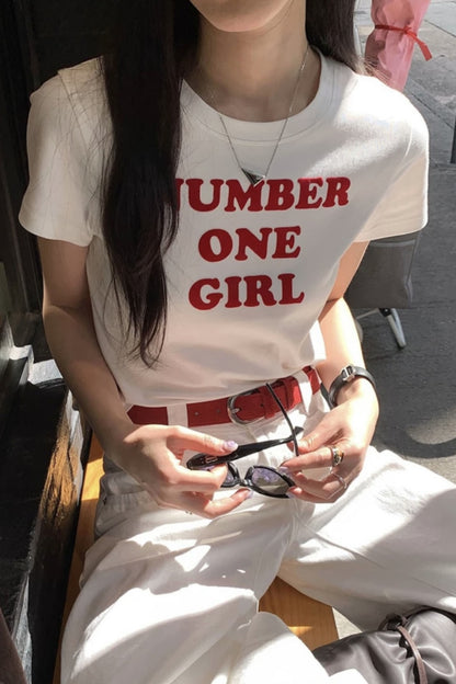 Number One Girl T-Shirt