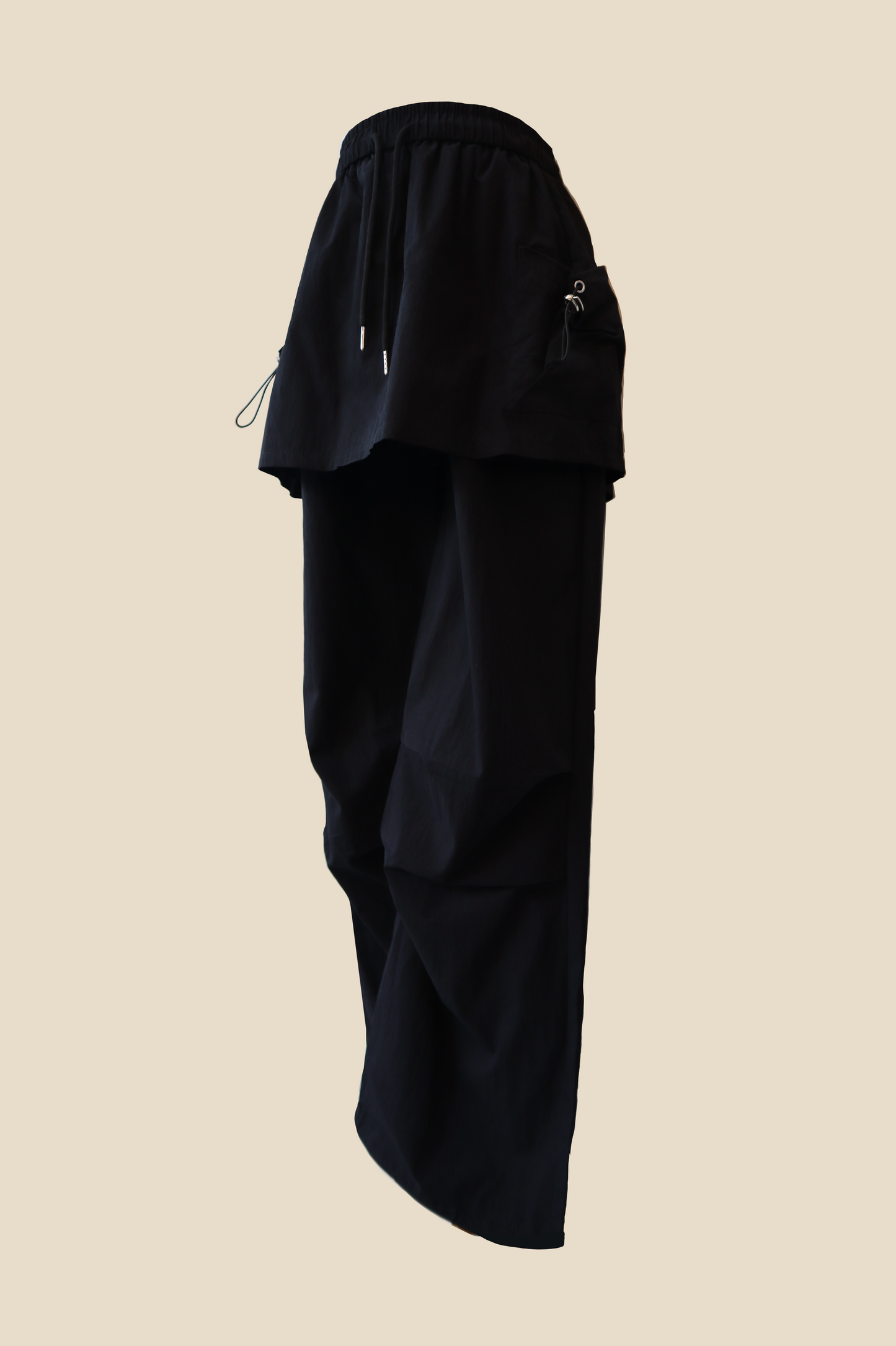 Rustle Skirt Jogger Track Pants