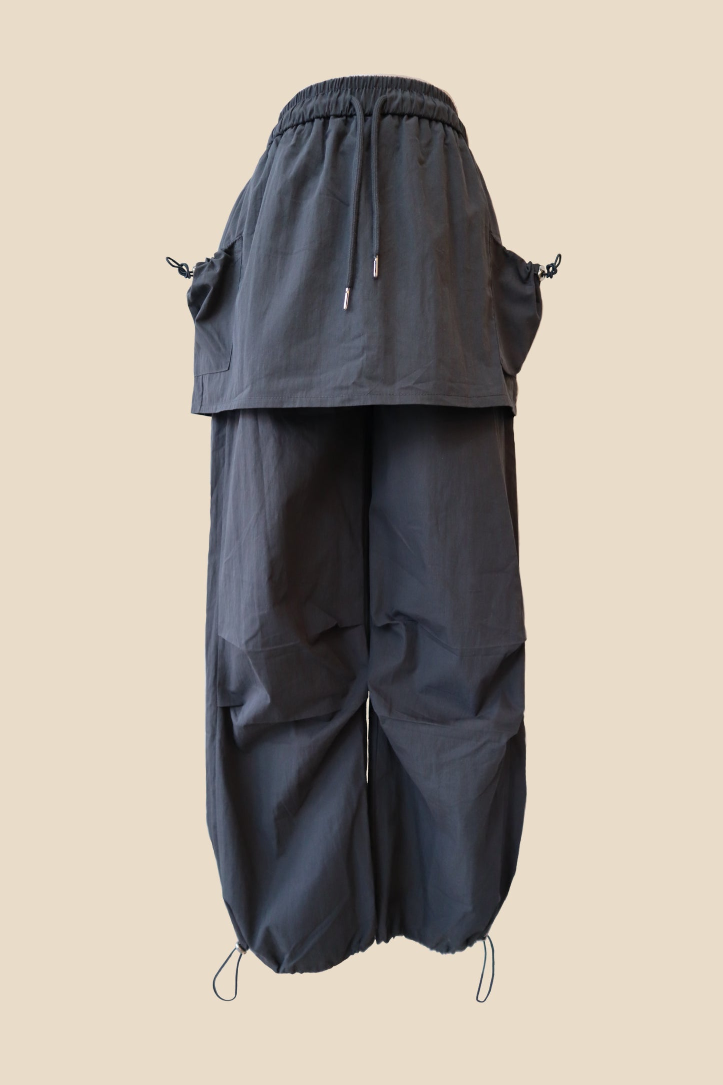 Rustle Skirt Jogger Track Pants