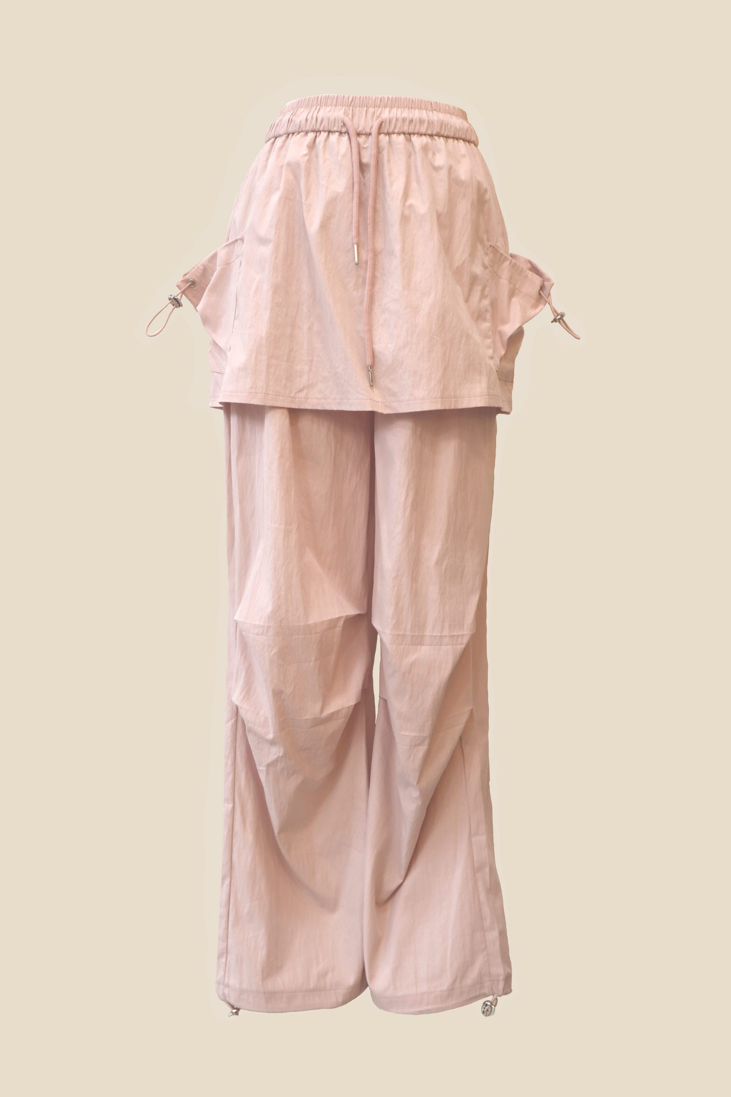 Rustle Skirt Jogger Track Pants