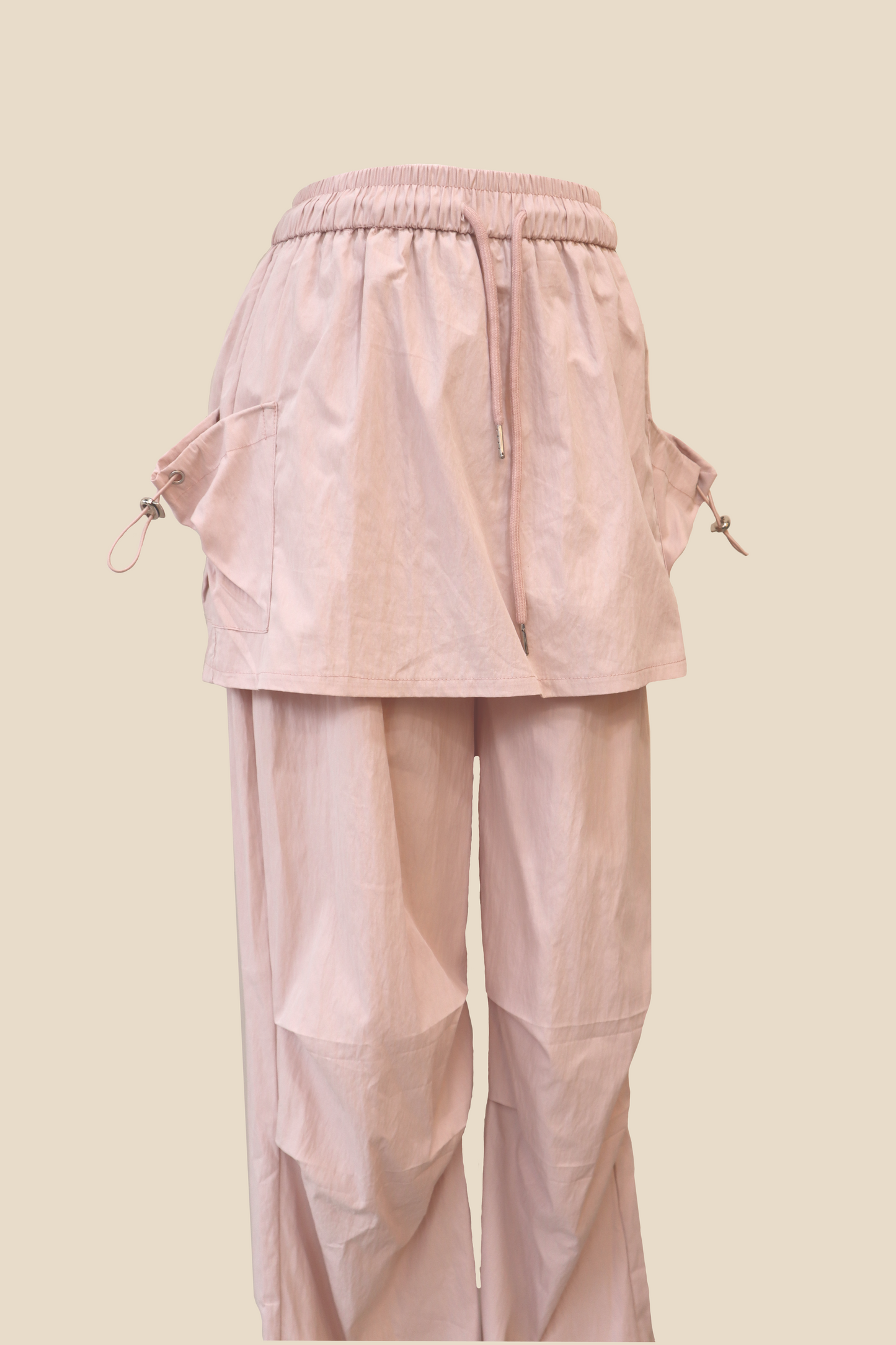 Rustle Skirt Jogger Track Pants