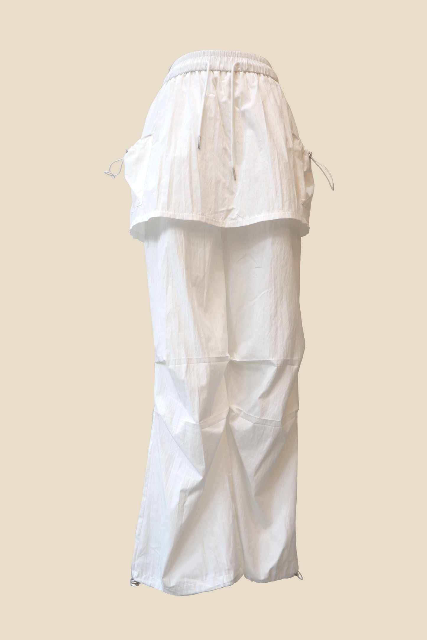 Rustle Skirt Jogger Track Pants