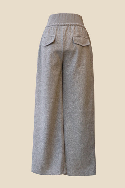 Corset Wide-Leg Sweatpants