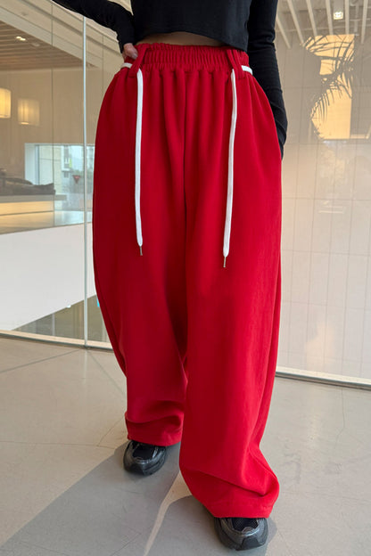 Double Fleece Patch Sweatpants
