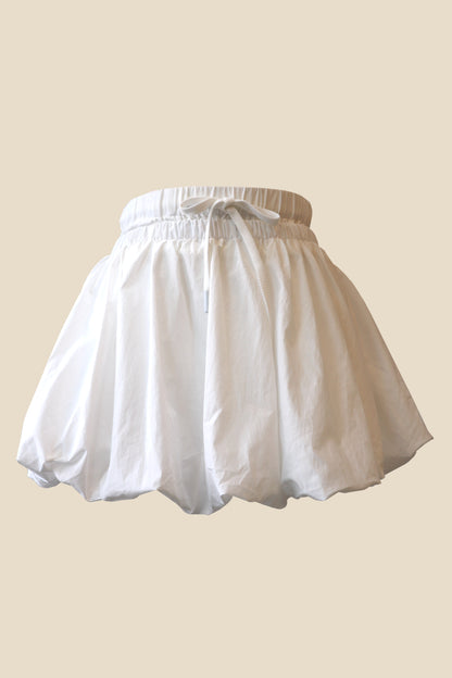 Double Waistband Bubble Skirt