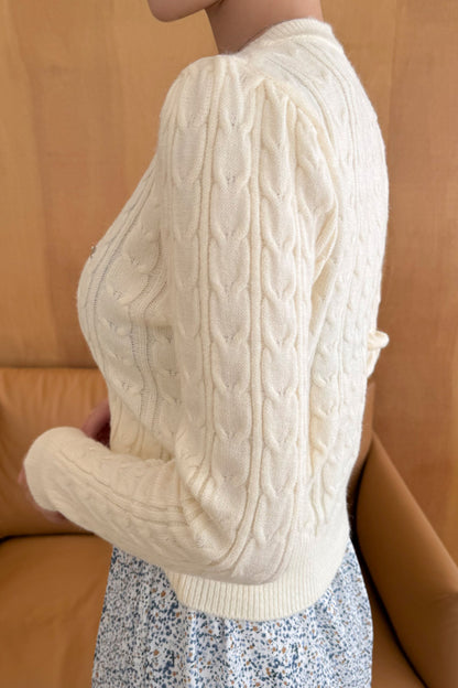 Sugar Knit Button-Up