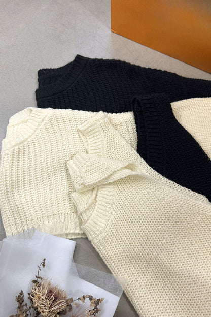 Double Bolero Vest Knit Set