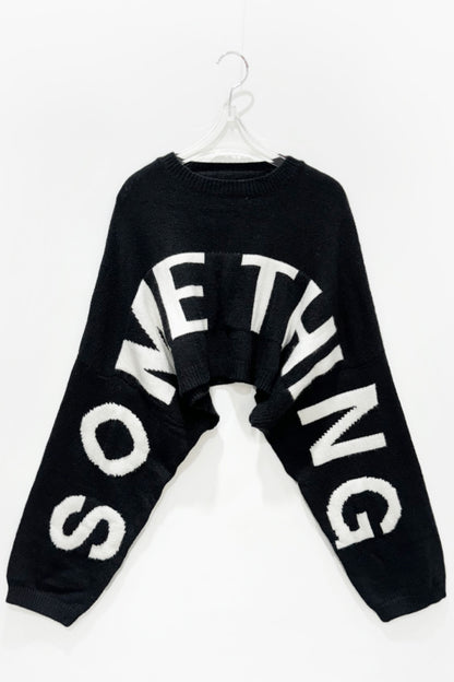 Something Cropped Knit Top
