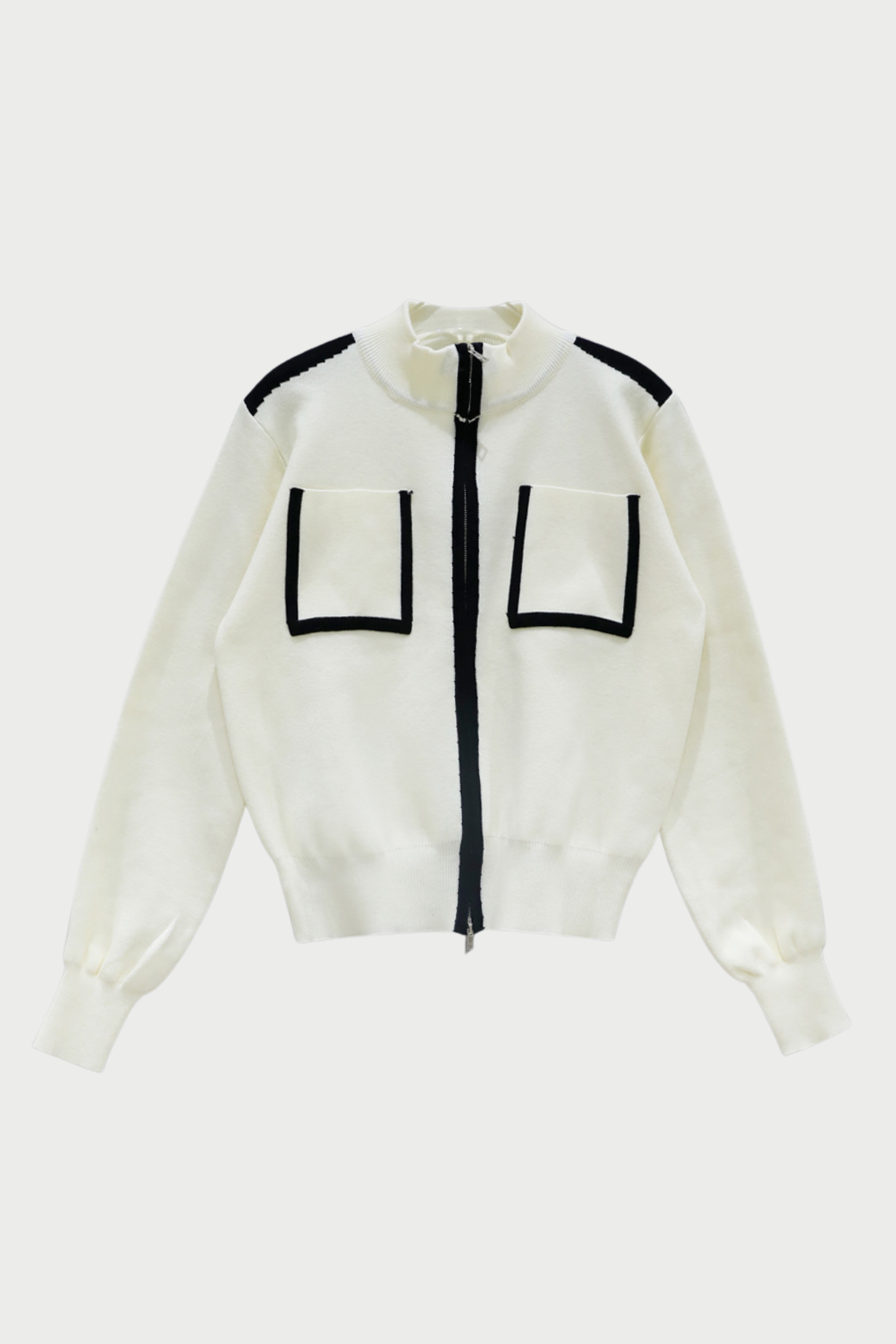 City Line Zip Knit