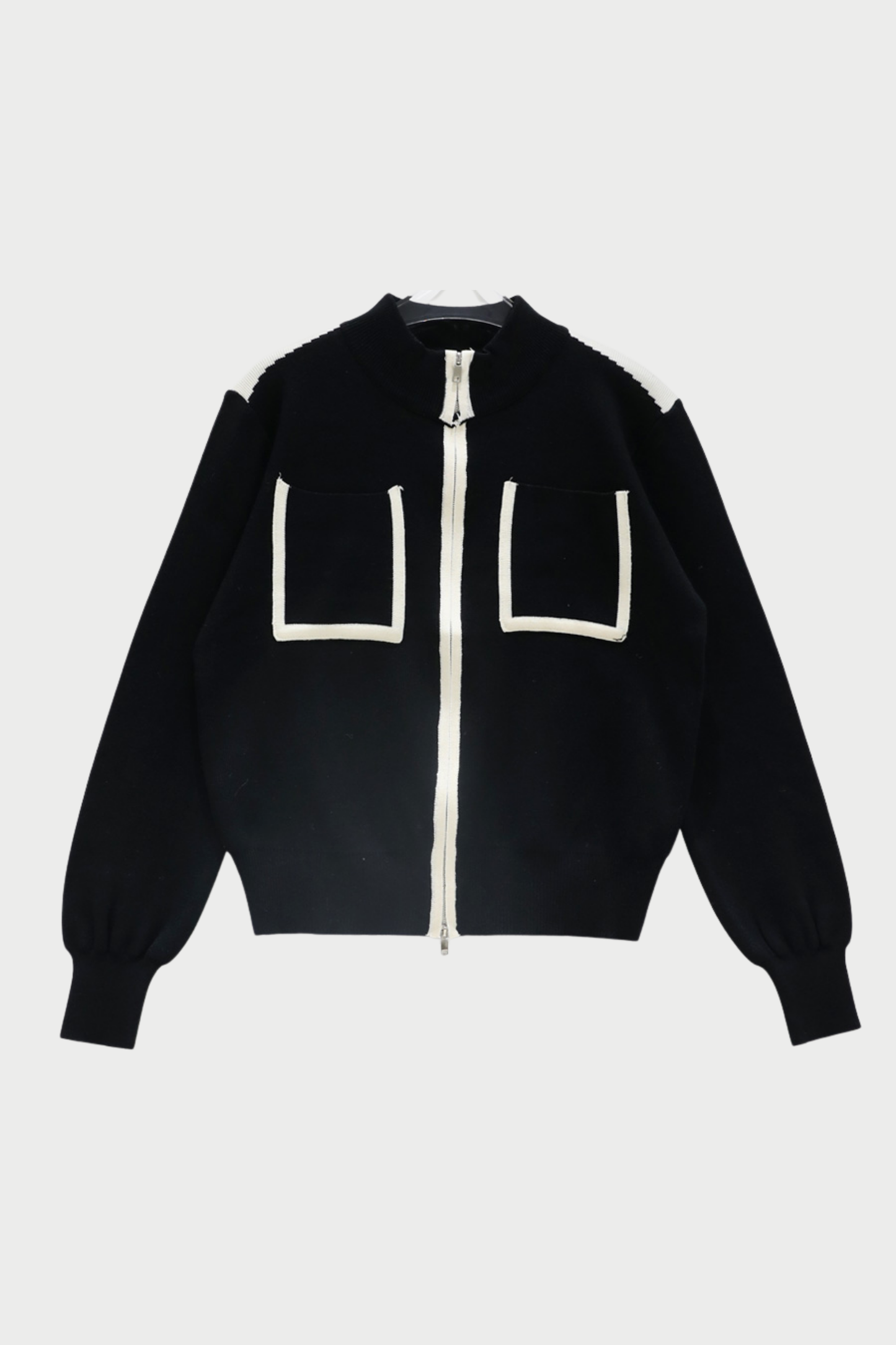 City Line Zip Knit