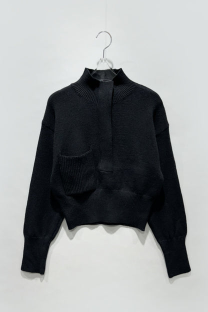 Foreand Half-Zip Knit