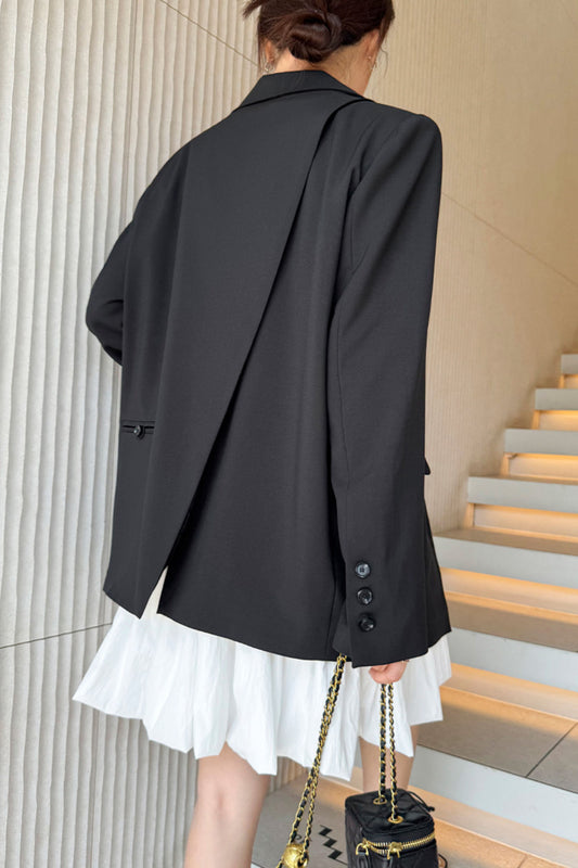 Cut-Back Blazer