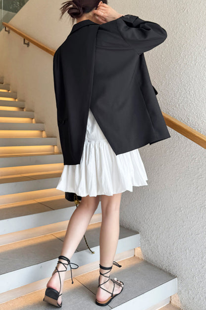 Cut-Back Blazer