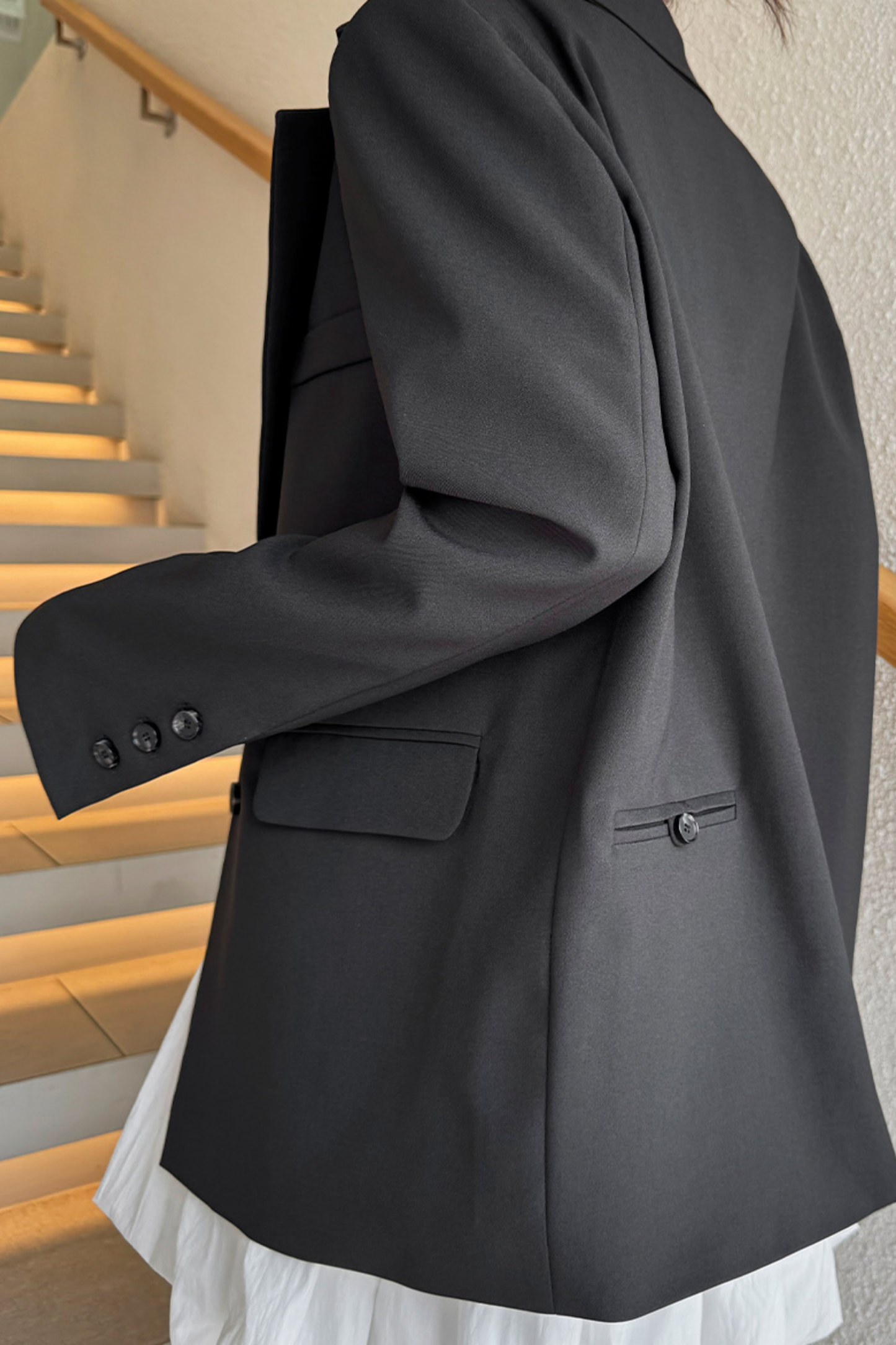 Cut-Back Blazer