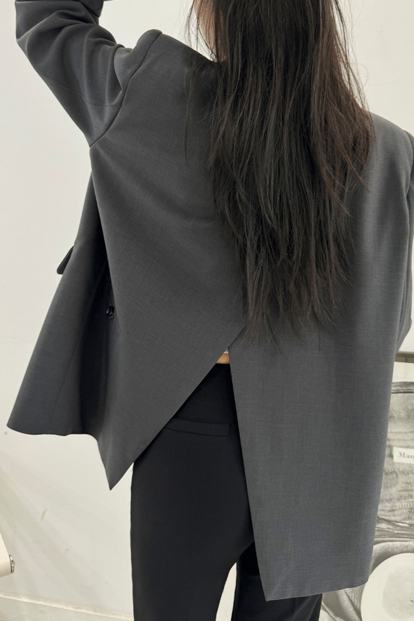 Cut-Back Blazer
