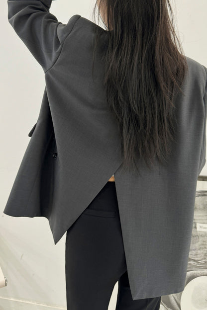 Cut-Back Blazer