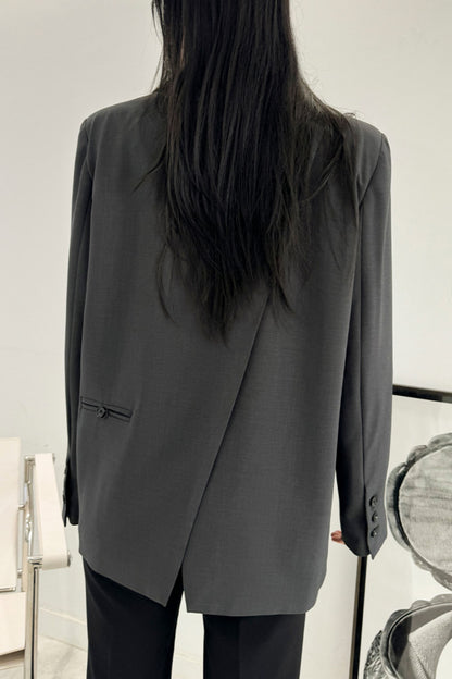 Cut-Back Blazer