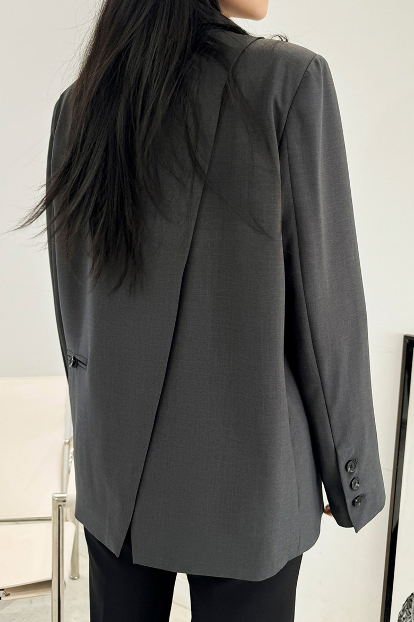 Cut-Back Blazer
