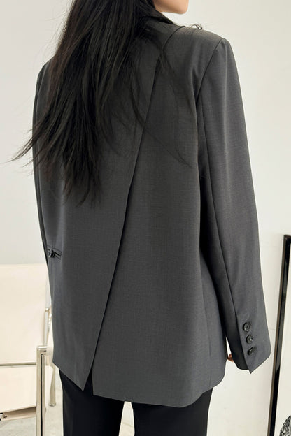 Cut-Back Blazer