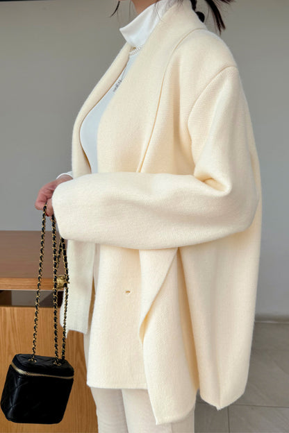 Chepeu Shawl Cardigan Belt Set