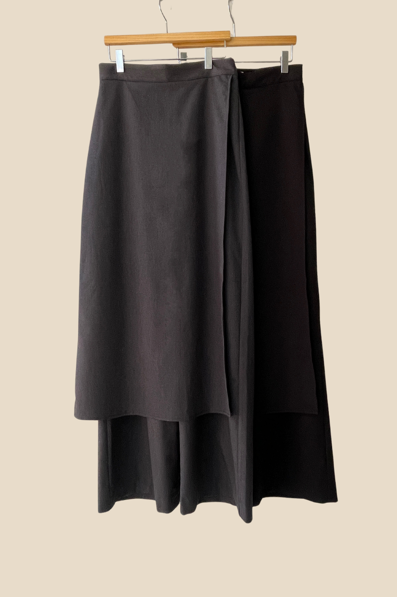 Long Skirt Wrap Pants