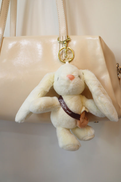 Sweet Scented Large Bunny Plush Keychain